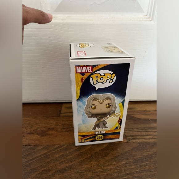 Funko Eternals Thena Vinyl Figure with Gold and Silver Accents 729 - Picture 5 of 9